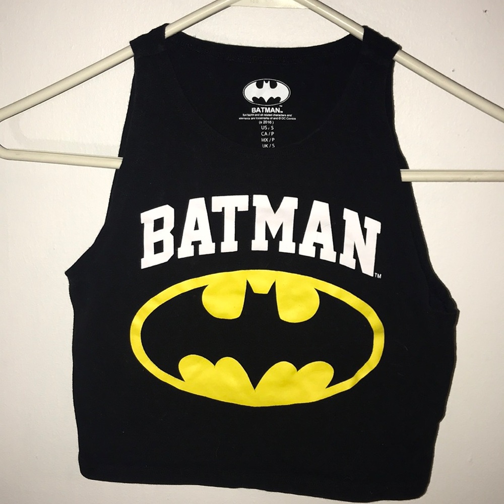 Batman Crop Top